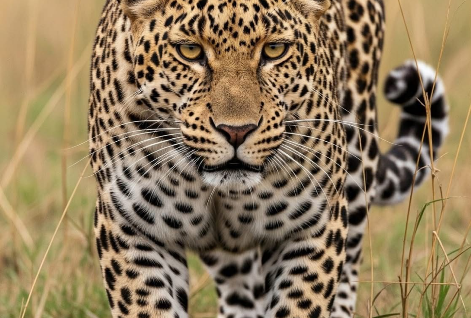 Leorpard on a game drive